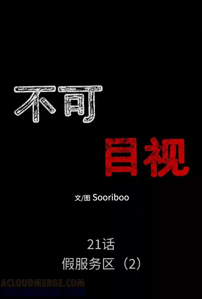 不可目视 [第21话] 假服务区（2） 第10页