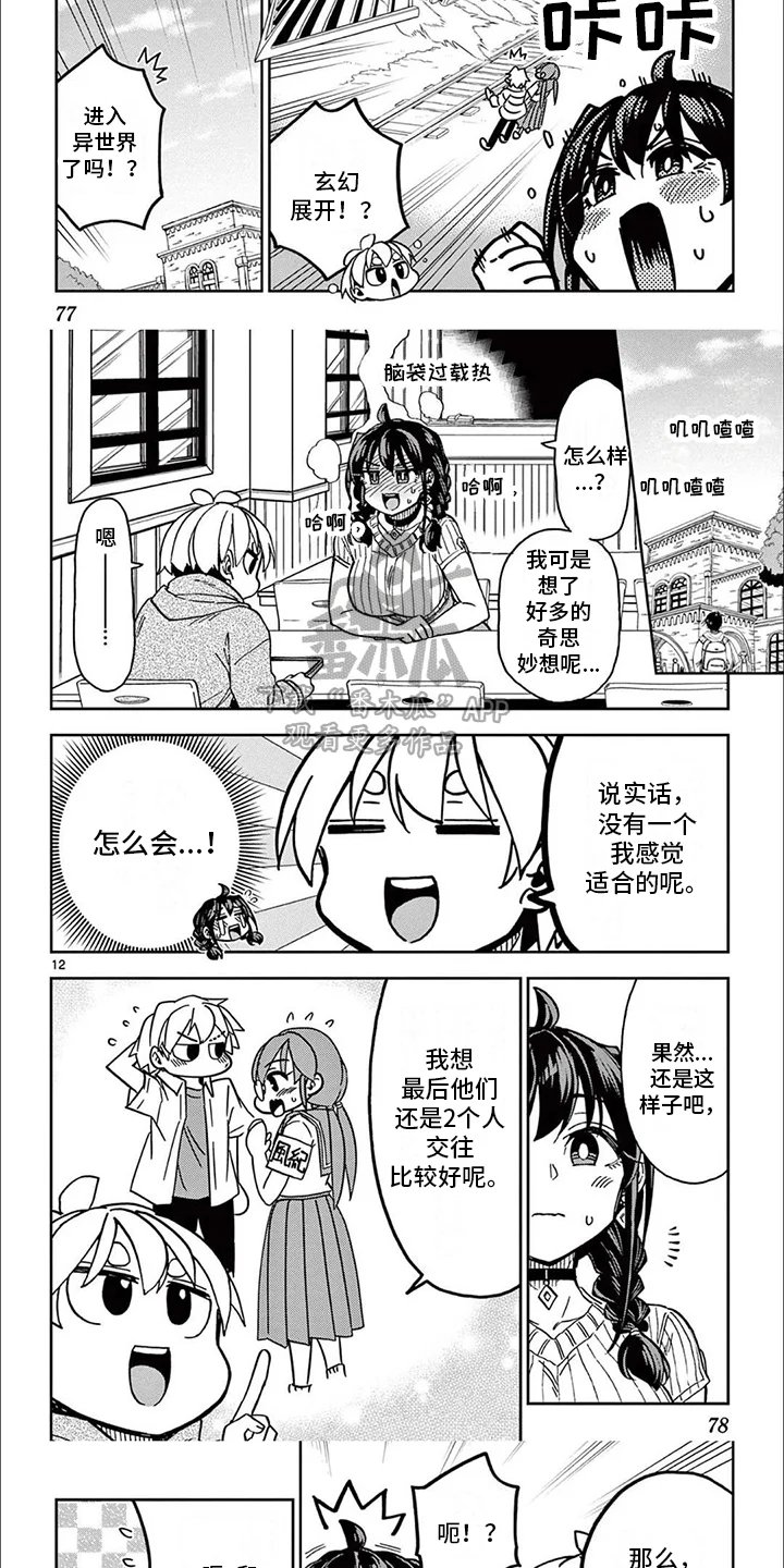害羞的漫画家 第8章：最后的设定 第5页