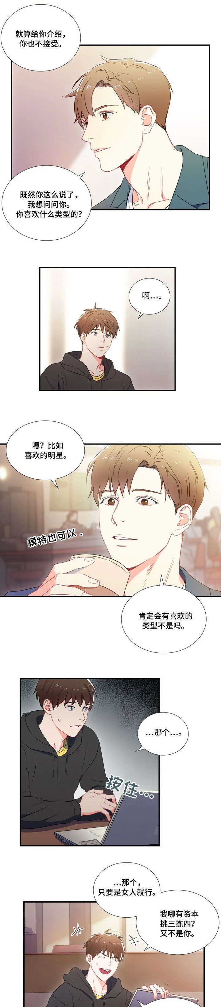 意外接触 第1章：暗恋 第3页