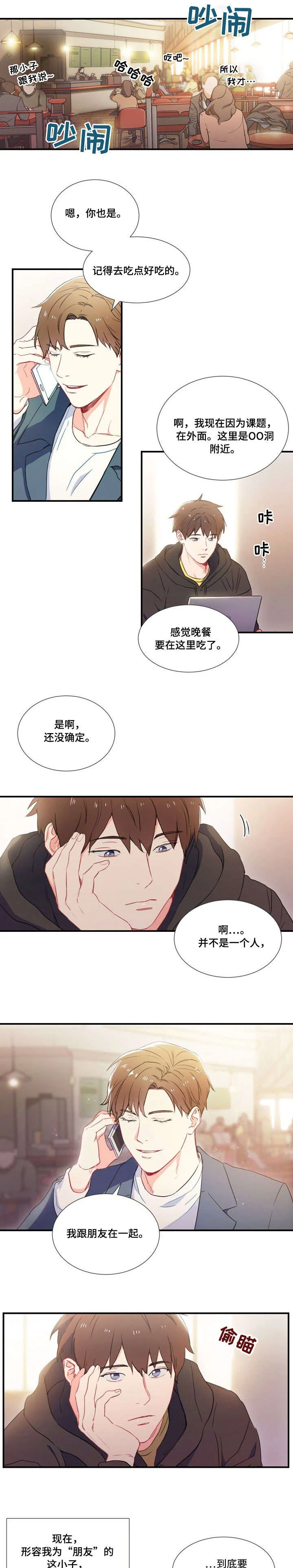 意外接触 第1章：暗恋 第1页
