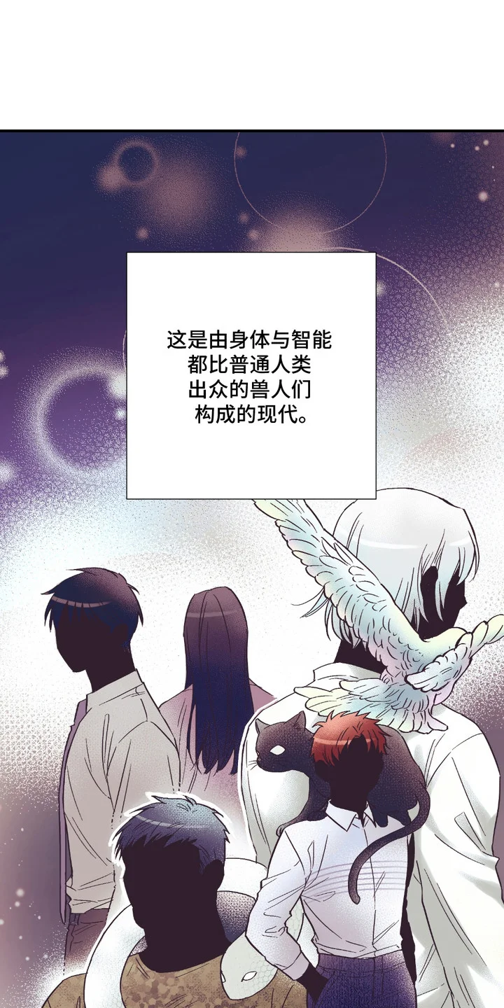 我的猛兽伴侣 第1章： 兽人在读生 第1页