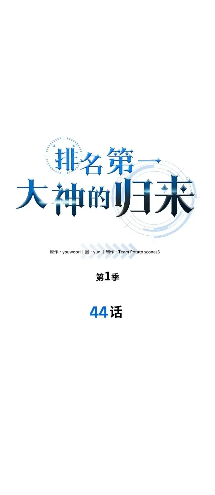 排名第一大神的归来 第44话 第30页