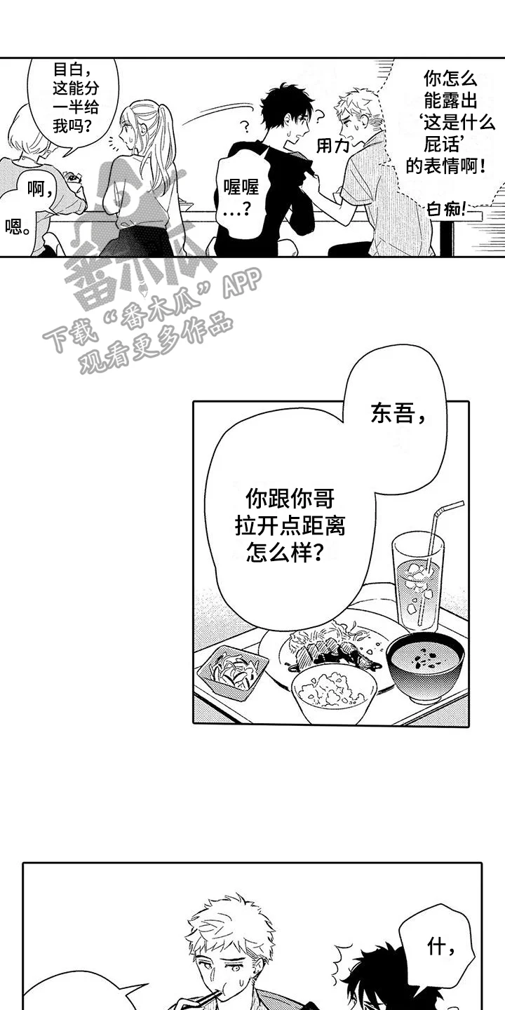 甜蜜的部分 第13章：吃醋 第1页