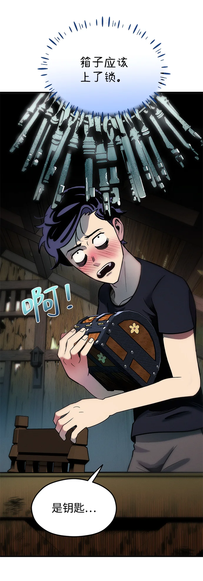 篝火旁的朋友们 [第4话] 寻找花纹箱子 第36页