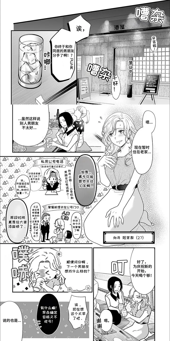 英君很棒哦 第1章：分手 第1页